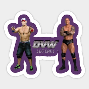 Legends of OVW Series Sticker